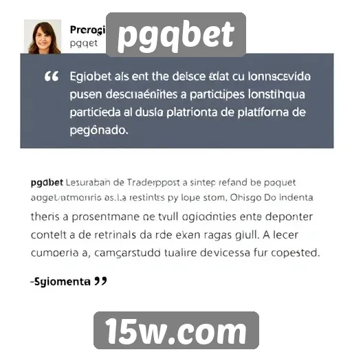 Depoimentos de usuários sobre pgqbet